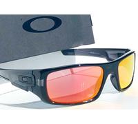Lunettes de Soleil Oakley Crankshaft Noires Verre Ruby Galaxy Polarisées 9239