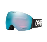 Masque Oakley Flight Deck L noir blanc avec verre Prizm Snow Sapphire Iridium