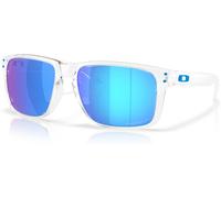 Oakley Lunettes Holbrook XXL – Cadre transparent poli – Verres Prizm Sapphire polarisés