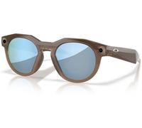 Oakley Unisex Oakley Meta OW8002 Hstn 800206 Lunettes de soleil O_matter Marron Violet Ronde Miroir Prizm