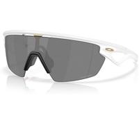 Oakley Lunettes de soleil Sphaera Players Collection – lentille Prizm Black – monture blanche mate
