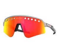 Oakley Lunettes de sport Sutro Lite Sweep Mathieu Van Der Poel Signature Prizm Ruby Vented Homme