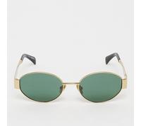 Lunettes de soleil Og ovales doré ONE SIZE