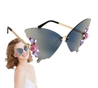 Lunettes de soleil - Ombres sans monture de 15,2 cm | ABS Fashion Eyewear - Lunettes de soleil élégantes pour femme avec protection UV, idéales pour la conduite, la randonnée, la pêche, la chasse et