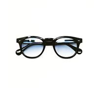LUNETTES DE SOLEIL OR NOIR - ETUIS ET CHIFFONNETTE