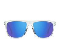 Lunettes de soleil ovales en acétate pour homme 8059S-Vert transparent