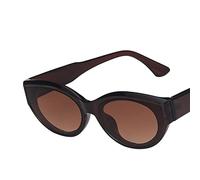 Lunettes de soleil ovales style rétro hip-hop 2025 Street Shot mode hommes et femmes (couleur : C, taille : 1)