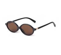 Lunettes de soleil ovales vintage écaille de tortue pour femmes hommes rose lunettes de soleil femme, c2, Taille unique