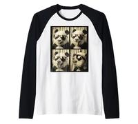 Lunettes de Soleil Panda Photo Booth Cool Vibes Manche Raglan