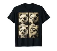 Lunettes de Soleil Panda Photo Booth Cool Vibes T-Shirt