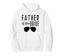 Lunettes de Soleil Père de la mariée Bachelor Wedding Daughter Sweat à Capuche