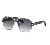 Lunettes de Soleil Philipp Plein SPP077M 0302 ORO ROSE' NERO 63/15/150 Homme
