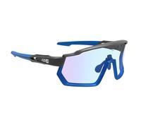 AZR - Pro Race Rx Noire Mate Bleue Photochromique Irisé Bleu - Lunettes de soleil