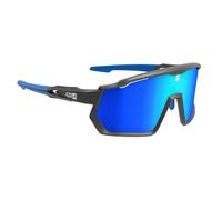 AZR Lunettes de soleil Pro Race RX Photochromique Noir mat Irisé bleu