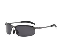 Lunettes de soleil photochromiques en métal polarisées pour homme, vision nocturne, conduite, pêche, équitation, 2026, Polarisé noir fusil, Taille unique