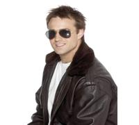 Lunettes De Soleil Pilote Top GUN Accessoire De Déguisement Pour Homme