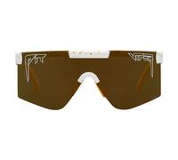 Pit Viper The Bel Air Original Wide Polarized Sunglasses Doré HDPV Polarized Gold/CAT3 White Splatter