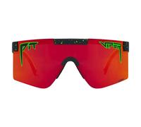 Pit Viper The Monster Bull Original Narrow Polarized Sunglasses Multicolore HDPV Polarized Orange/CAT3 Green Splatter