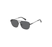 Polaroid Homme PLD 4172/G/S/X 003/M9 Lunettes de soleil Métal Noir-opaque Gris Carré Polarisé
