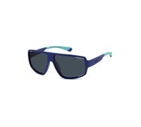Polaroid Pld7054s61fll 61/12/140 Polarized Sunglasses Bleu Blue Mirror/CAT3 Homme