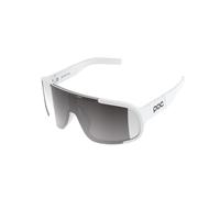 POC Lunettes de vélo Aspire Mixte Hydrogen White Verres Clarity Road Sunny Silver Cat 3