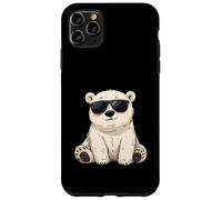 Lunettes de Soleil Polar Bear Cool Panda Coque pour iPhone 11 Pro Max