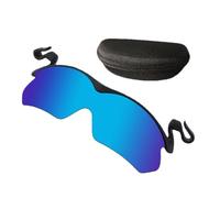 Lunettes de soleil polarisées à clip pour homme - Lunettes de soleil de sport ultra légères sans monture élégantes et modernes | Lunettes de soleil polarisées avec blocage UV pour vélo en plein air