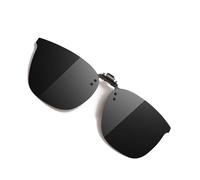 Lunettes De Soleil Polarisées À Clipser - Pour La Conduite Et L'extérieur Noir + Gris Noir