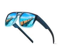 Lunettes de soleil polarisées à la mode for hommes et femmes, monture PC ultra légère(Xy432-c5)