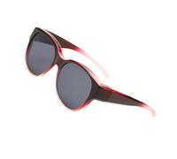 Lunettes de soleil polarisées carrées pour homme, protection solaire optimisée, verres anti-reflets, design léger pour conduite, randonnée, course à pied, plage, 14 x 15 x 5 cm, Pièces dégradées