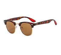 Lunettes de soleil polarisées design 2025 pour hommes et femmes pour l'extérieur, ombrage du soleil, conduite, photographie de rue (couleur : C, taille : moyen), F, Taille unique
