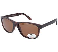 Lunettes de soleil polarisées Montana Eyewear MP48B en plastique de qualité supérieure à la Havane