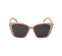 Lunettes de soleil polarisées pour enfants de 3 à 12 ans - Avec porte-lunettes et pochette pour lunettes de soleil, Beige/rose.