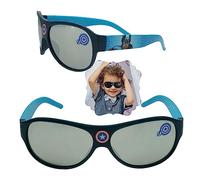 Lunettes de soleil polarisées pour enfants - Protection UV 400 - Accessoires d'été - Cadeau pour garçons et filles de 3 ans et plus, Captain America, Taille unique