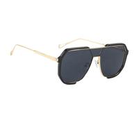 Lunettes de soleil polarisées pour le sport, lunettes de protection universelles, lunettes de protection pour la conduite, la plage, instagrammable, Cadre noir gris tarte, One Size