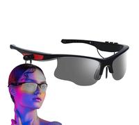 Lunettes de soleil polarisées sans fil - Lunettes de sport intelligentes pour le cyclisme - Lunettes polarisées sans fil avec haut-parleur - Lunettes intelligentes pour un confort tout au long de la