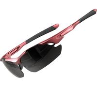 Lunettes De Soleil Polarisées Sportives Améliorées Pour Hommes Femmes Cyclisme Conduite Pêche Protection Uv400 Cat 3 Ce[Z1191]