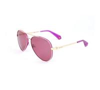 Lunettes de soleil - Polaroid - 6069J5G/LA - Doré/Rose - Forme Aviator - Protection UV 3