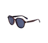 Lunettes de soleil - Polaroid - 6111/S - Unisexe - Wayfarer - Couleur brun/bleu