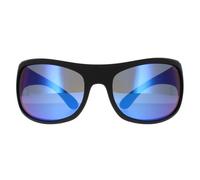 Lunettes de soleil - POLAROID - 7886 0VK 5X - Noir mat - Bleu Miroir Polarisé - Protection 100% UV400