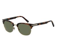 Polaroid Homme PLD 2076/S 086/UC Lunettes de soleil Métal Havane Vert Ronde