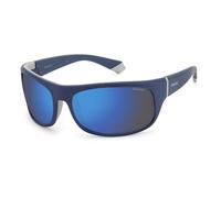 Lunettes de soleil - POLAROID - PLD 2125-S XW0 5X - Bleu Gris - Blue Mirror Polarized