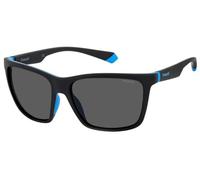 Lunettes de Soleil POLAROID PLD 2126/S OY4 BLACK AZURE 58/15/140 Homme