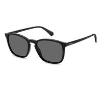 Polaroid Homme PLD 4139/S 807/M9 Lunettes de soleil Plastique Noir Gris Carré Polarisé