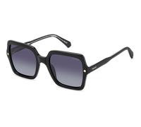 Polaroid Femme PLD 4165/S/X 807/WJ Lunettes de soleil Acétate Noir Gris Carré Polarisé Ombré