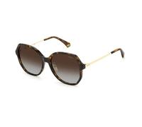 Lunettes de soleil POLAROID PLD 6177/G/S HAVANA (086 LA) - Aviator - Brun - Tendance
