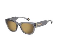 Lunettes de Soleil Polaroid PLD 6213/S/X 51/21/140 MATTE GREY/GREY GOLD polycarbonate femme PLD 6213/S/X