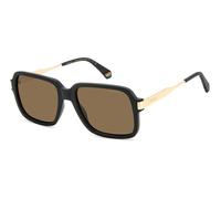 Polaroid PLD 6220/S/X MATTE BLACK/BROWN 56/18/140 Lunettes de soleil pour hommes