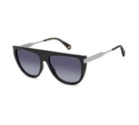 Lunettes de Soleil Polaroid PLD 6221/S/X 57/16/140 BLACK/ GREY SHADED POLARIZED polycarbonate femme PLD 6221/S/X