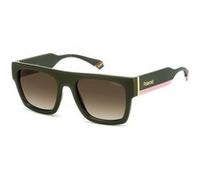 Lunettes de Soleil POLAROID PLD 6224/S/X 54/20/140 1ED GREEN POLYCARBONATE FRAMES UNISEX POLAROID PLD 6224/S/X GREEN Vert